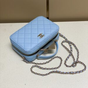 replica chanel 22 camera bag blue