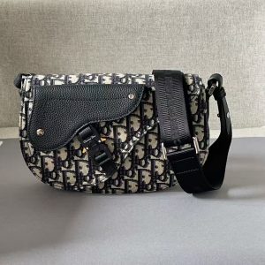 replica dior saddle messenger white classic