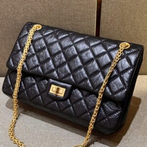 replica chanel 2.55 bag black