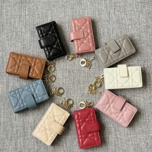 replica dior jasmine card holder
