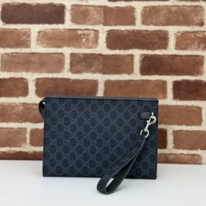 replica gucci gg canvas pouch blue