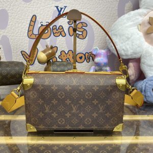 replica louis vuitton soul trunk east west brown
