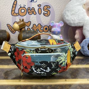 replica louis vuitton bumbag rush flower