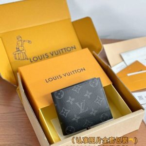 replica louis vuitton marco wallet black