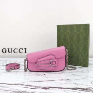 replica gucci horsbet tribute pink