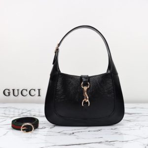 replica gucci g jackie small patent black