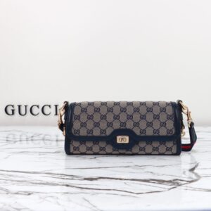 replica gucci luce shoulder bag in black