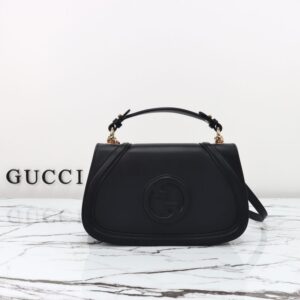 replica gucci blondie top handle black