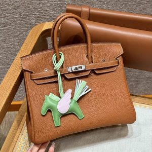 replica hermes birkin brown gold togo