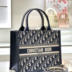 replica dior tote book cd canvas&leather