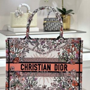 replica dior tote book sunflower spring