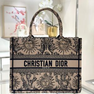 replica dior tote book sun god brown