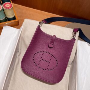 replica hermes evelyne ii tpm purple
