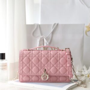 replica my dior top handle bag pink