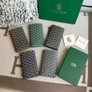 replica goyard long folding wallet