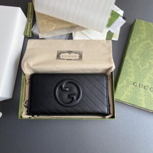 replica gucci blondie zip up wallet