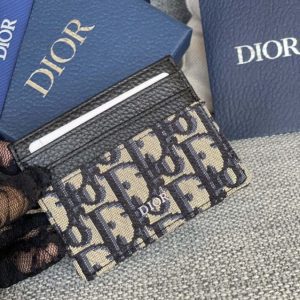 replica dior card holder oblique