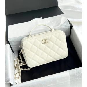 replica chanel 22 camera bag white