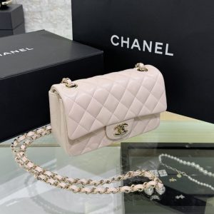 replica chanel classic flap 20cm beige