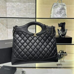replica chanel 31bag large black
