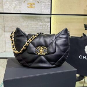 replica chanel 24c half moon bag