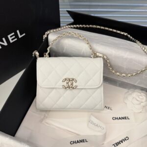 replica chanel 23p kelly handle white