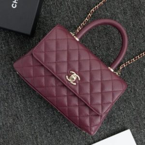 replica chanel 23p coco burgundy